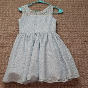 Girls dress baby blue size 10